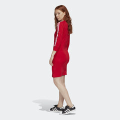 tradesports.co.uk adidas Originals Women's 3 Stripes Dress - Red