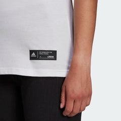 tradesports.co.uk Adidas Woimen's London Shoebox Graphic Tee GU2172