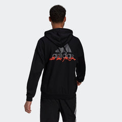 tradesports.co.uk Adidas Originals Men's Valentines Overhead Hoodie - Black