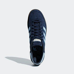 Top view of adidas Handball Spezial Men's trainers showing lace layout, tongue branding, and silhouette