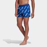 tradesports.co.uk Adidas Essentials Men's Wording Swimming Shorts GQ1118
