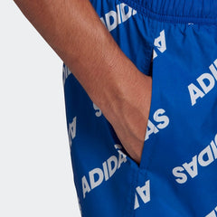 tradesports.co.uk Adidas Essentials Men's Wording Swimming Shorts GQ1118