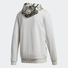 Adidas Originals Men's Camouflage Hoodie Sweater, back view showcasing the al-lover camo print and the hood.