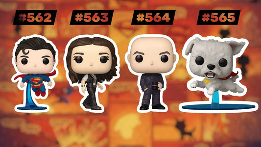 Latest Pop Funko! Superman Series