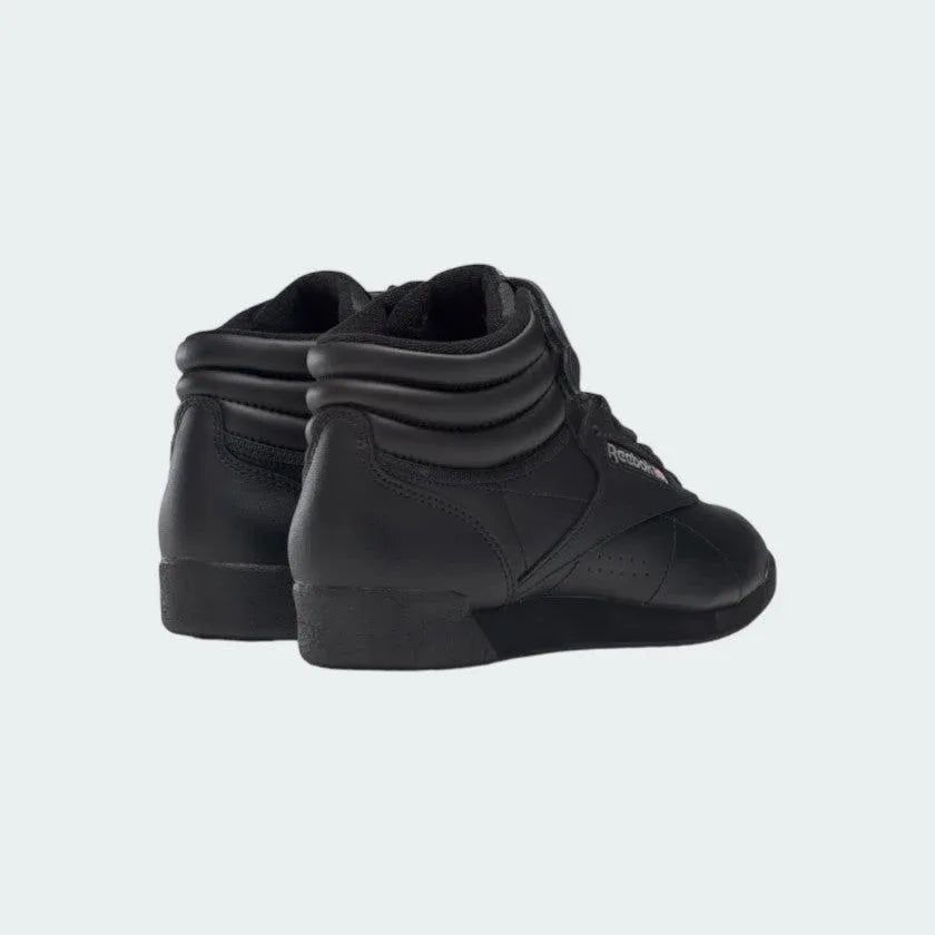 Reebok Freestyle Hi 2240 - back view showing padded collar and Reebok logo