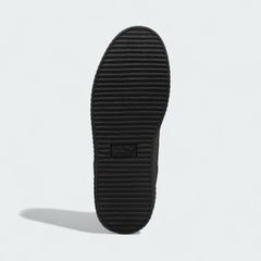 View of the outsole of the Puma Creeper Phatty x Fenty Women's trainers, showing the thick rubber platform sole and tread pattern.