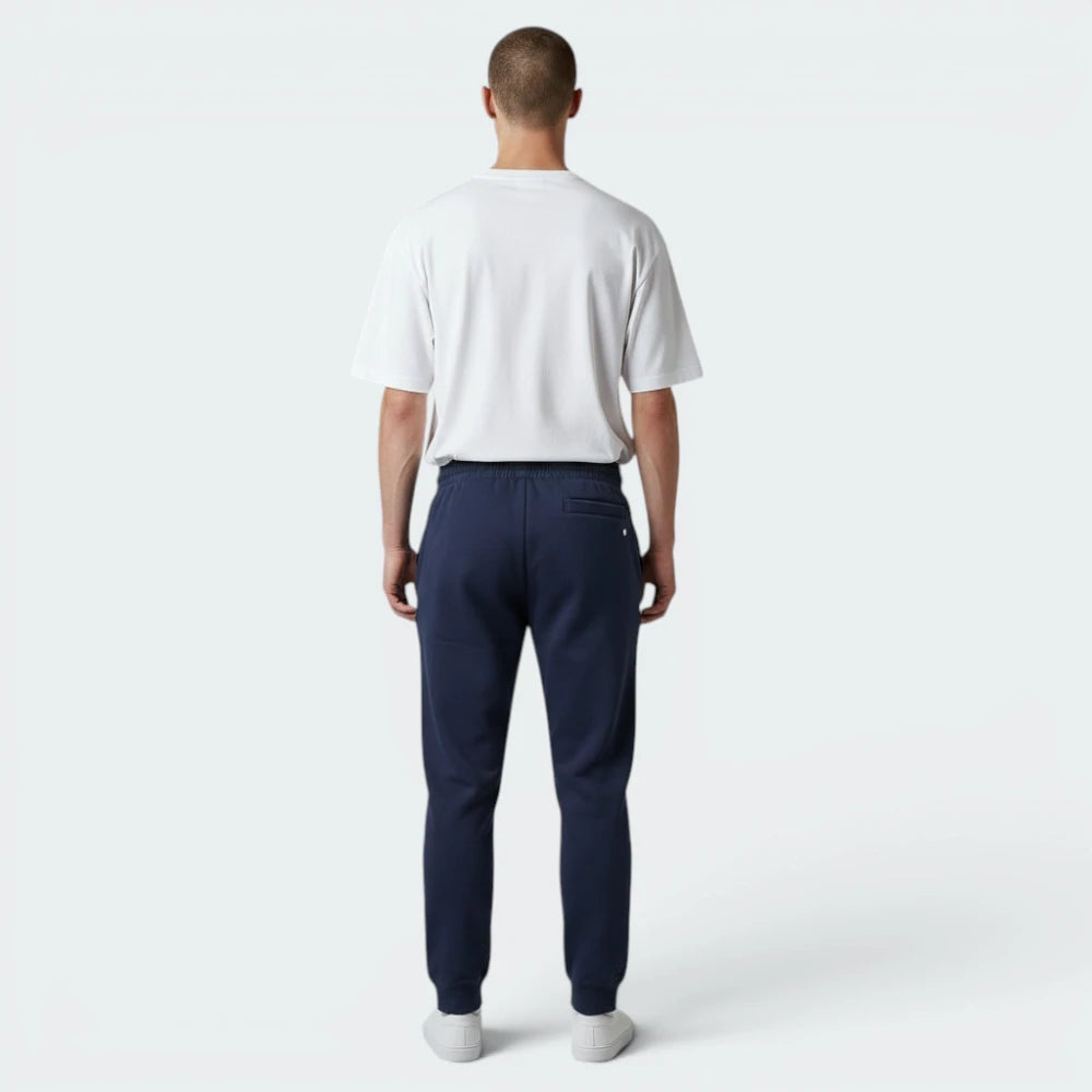 Nike Men's 3D Logo Training Fleece Track Pant Navy Size Small
