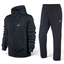 tradesports.co.uk Nike Men's Club Swoosh Brushed Fleece Tracksuit Navy