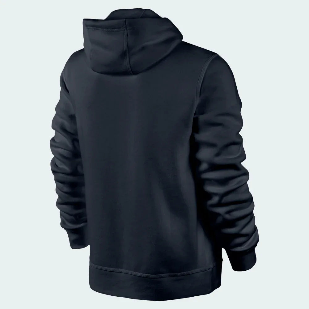 tradesports.co.uk Nike Men's Club Swoosh Brushed Fleece Tracksuit Navy