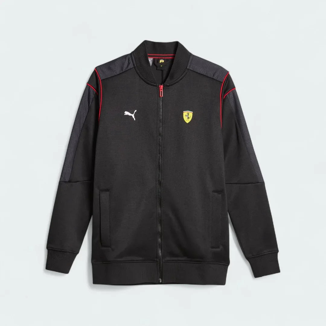 Puma x Ferrari Race MT7 Track Jacket Men's Black 620936 01 Secondary image