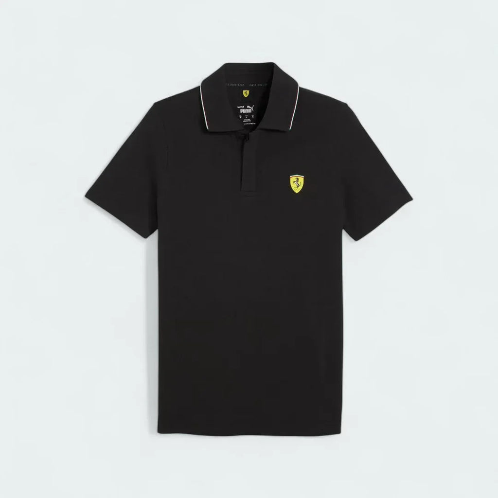 Puma X Ferrari Race Casual Polo Shirt Black 623801-01