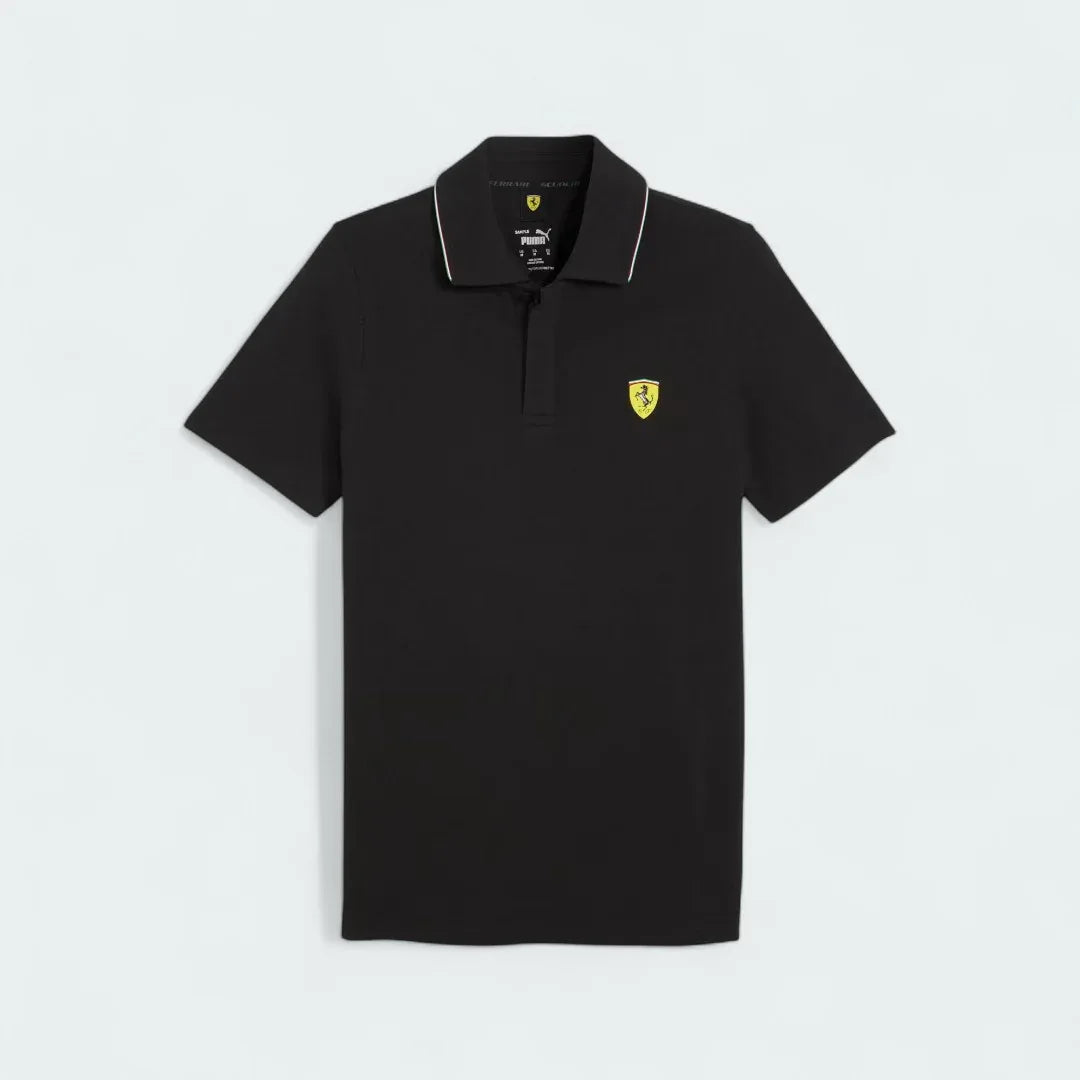 Puma X Ferrari Race Casual Polo Shirt Black 623801-01