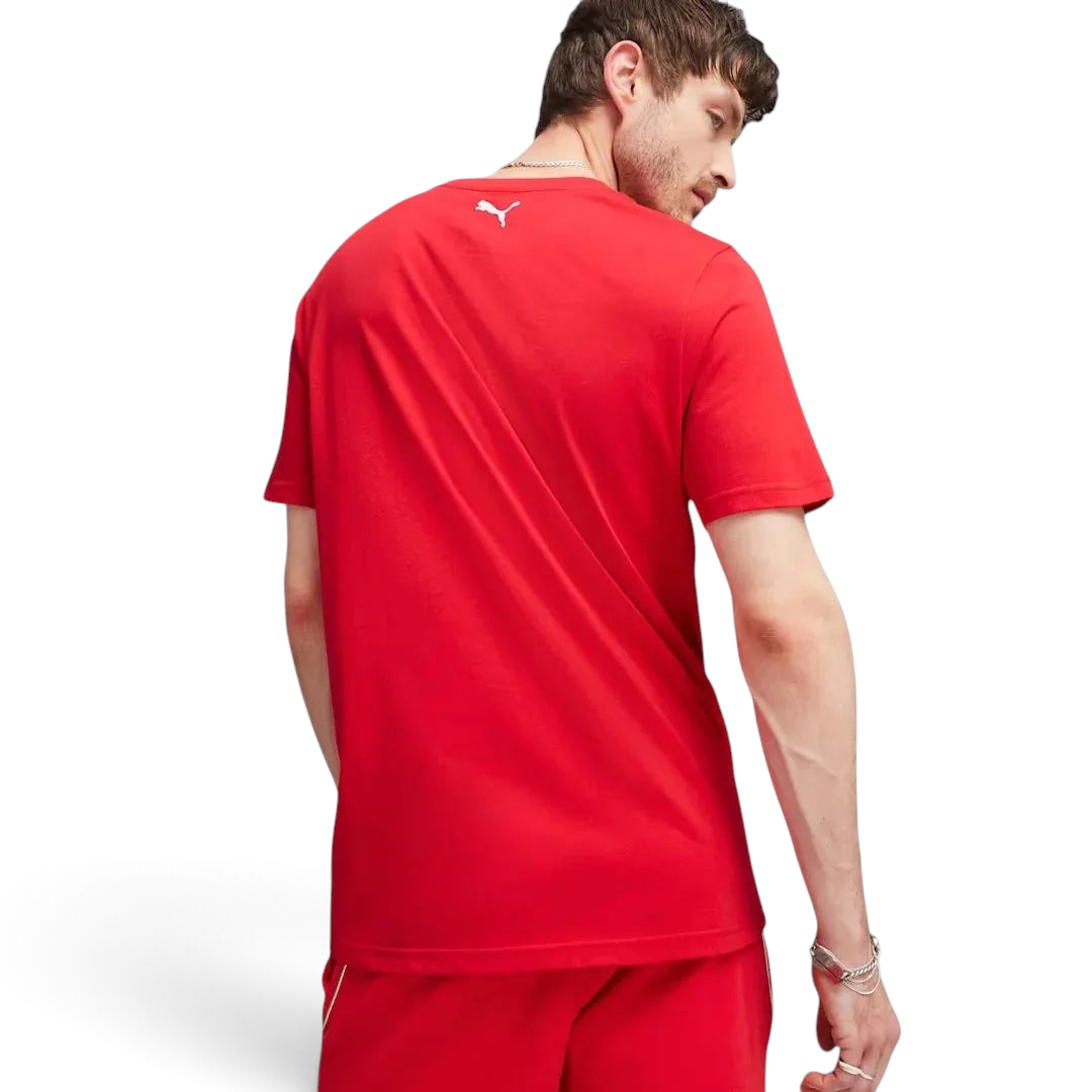 Puma X Ferrari Race Big Shield Red T-Shirt Men's 623805-02 Secondary image