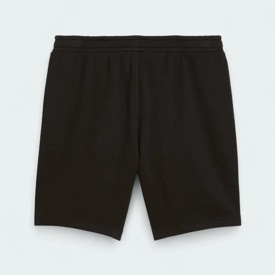 Puma x Ferrari Race Shorts Men's in black, back view showcasing the clean design and classic fit.