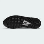 View of the outsole of the Nike Air Max Command Men's grey trainers, showing the durable rubber tread pattern for reliable traction.
