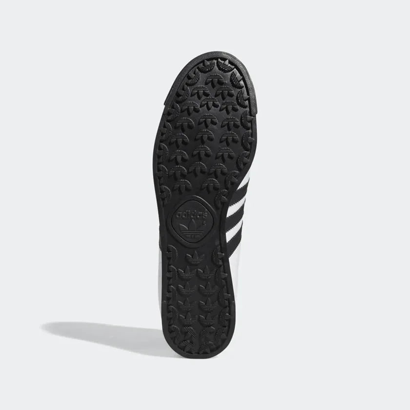 adidas Samoa Men's White/Black Leather Trainers 675033 Secondary image