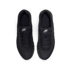 Nike Air Max Invigor Juniors Trainers Black 749572-003 top view showing lace-up design and padded tongue