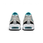 Rear view of the Nike Air Max 95 Essential Men's running shoes, focusing on the prominent heel counter and Nike Air branding.