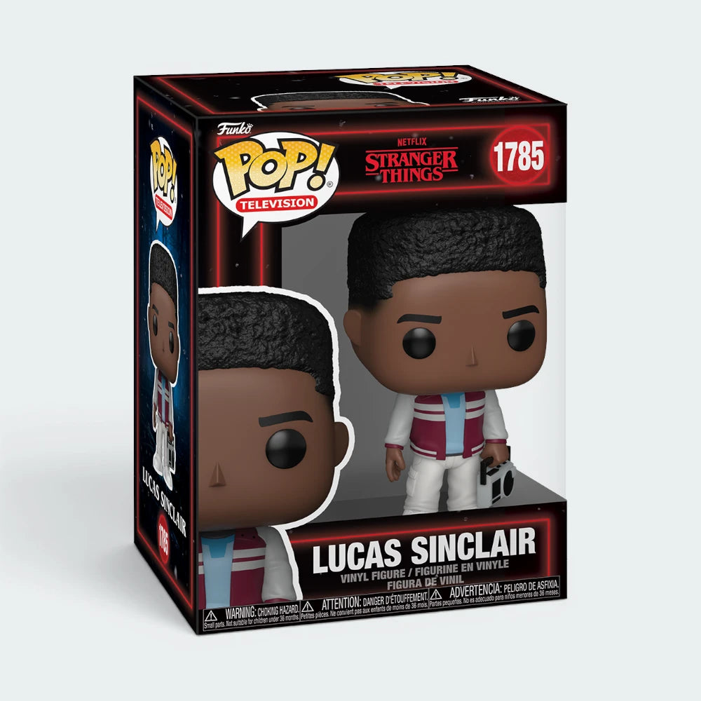 Focuses on the locked-in window packaging and the professional Funko branding.