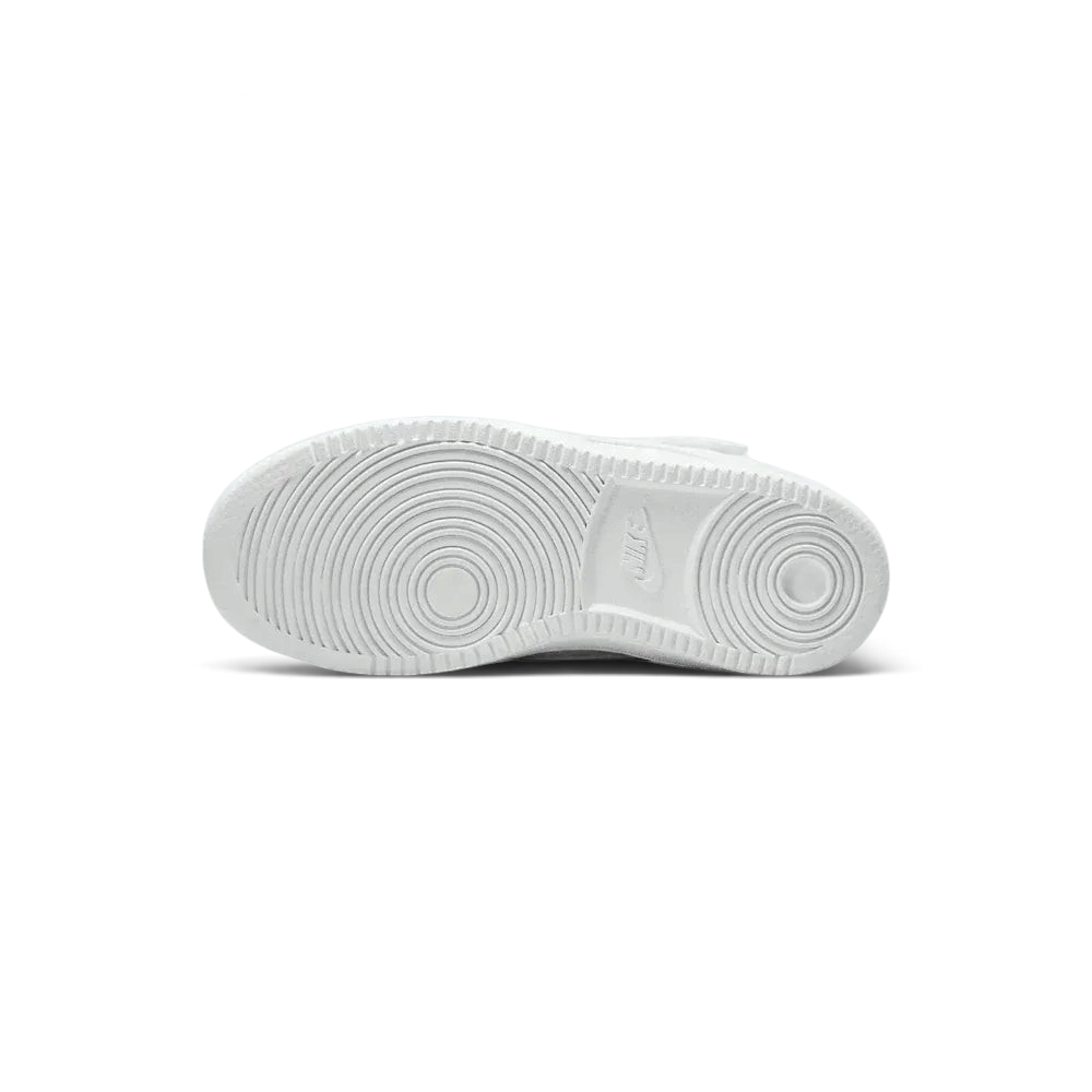 Nike Court Borough Mid Infants White Trainers 870026 100 Secondary image