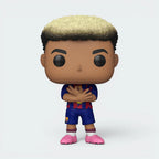 Details the high-definition facial features and the precision of the football boots.