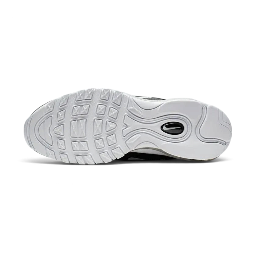Nike Air Max 97 Men's Trainers 921826-001 rubber outsole with waffle traction pattern in black