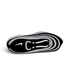 Close-up of Nike Air Max 97 Men's Trainers 921826-001 mesh and synthetic material detail and reflective details