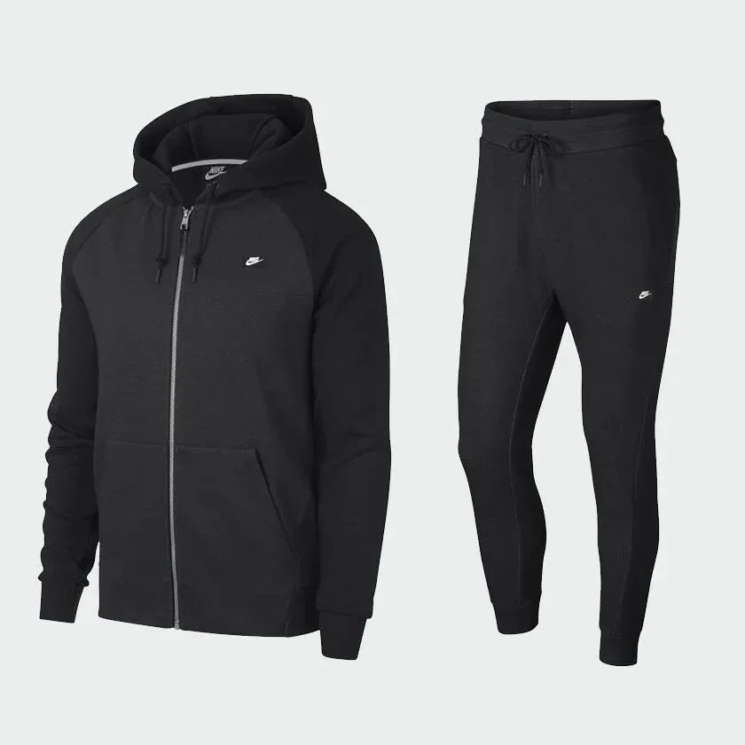 Nike NSW Optic Fleece Tracksuit Men's Black 928475 010 Secondary image