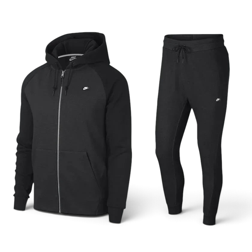 Nike NSW Optic Fleece Tracksuit Men's Black 928475 010 Secondary image