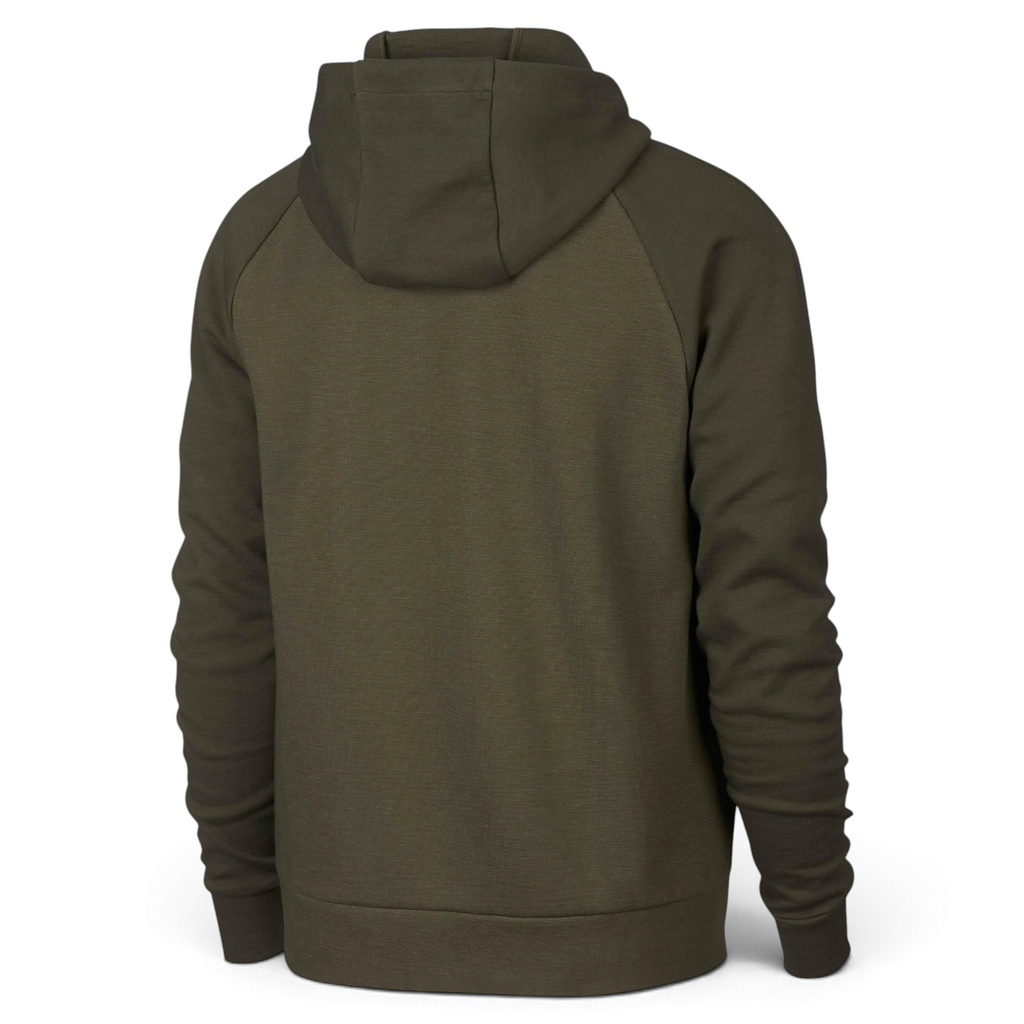 Nike NSW Optic Tracksuit in olive green, back view of track jacket