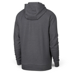 Nike Optic Zip Suit in slate grey featuring the back of the jacket