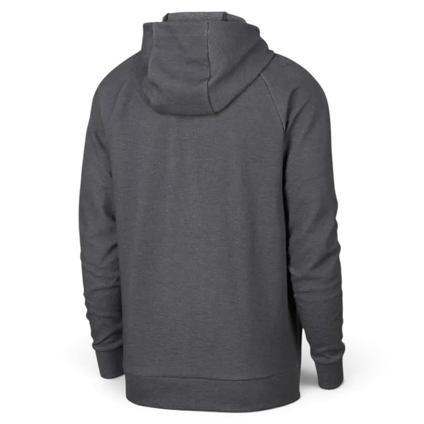 Nike Optic Zip Suit in slate grey featuring the back of the jacket