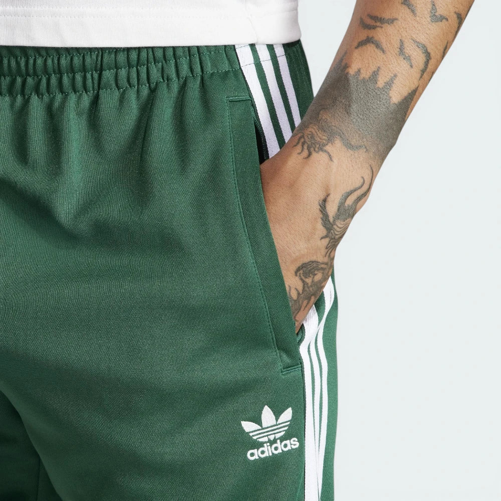 A close-up of the secure zip pocket construction and the precision-stitched seams.