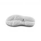 Displays the specialized lightweight flex grooves tracing across the foam outsole base, engineered for unreal multidirectional playground flexibility and grip.
