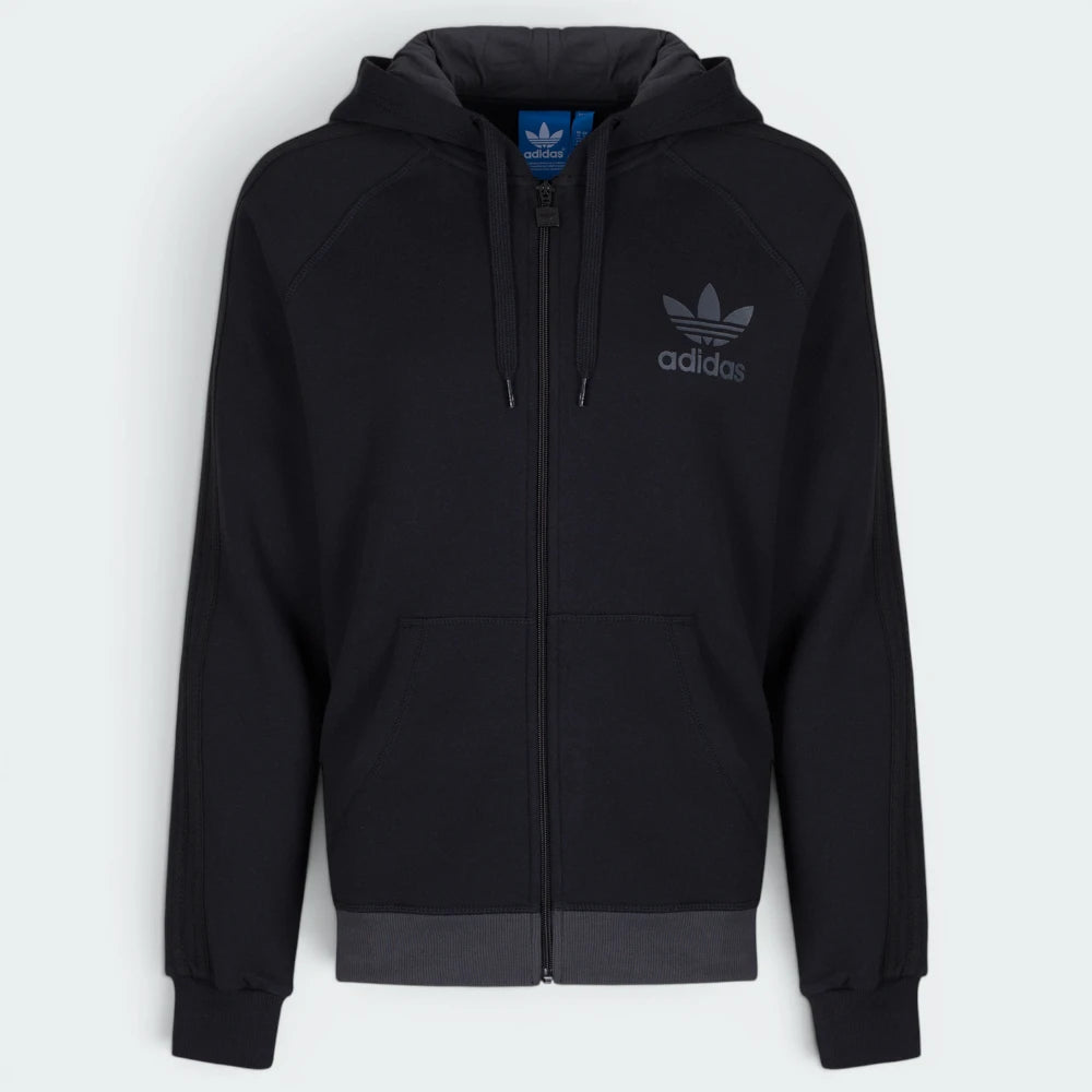 Focuses on the unique fat lace hardware and the professional finish of the full-zip teeth.