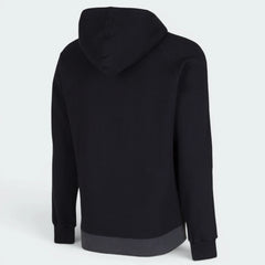 Focusing on the clean back silhouette and the professional finish of the ribbed hemline.