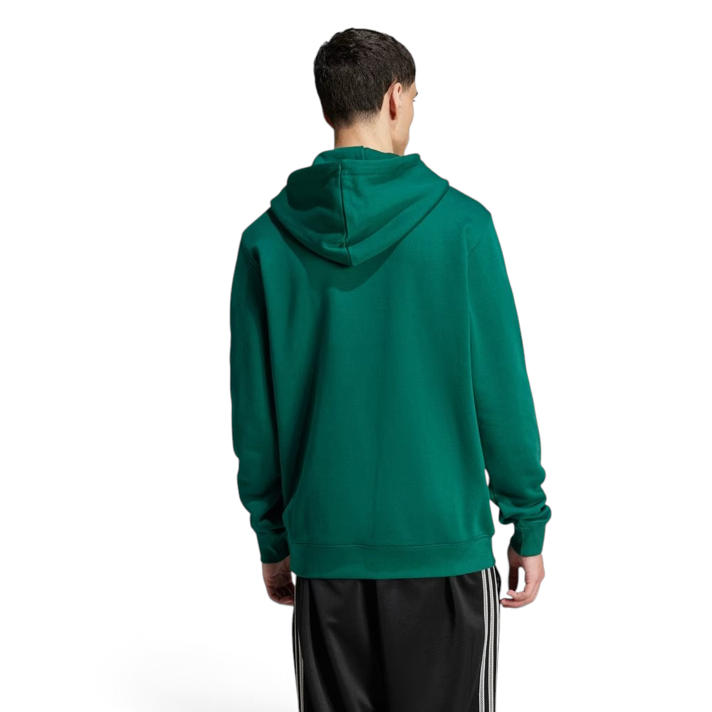 Adidas Originals Trefoil Hoodie Men's Collegiate Green JN7011 Secondary image