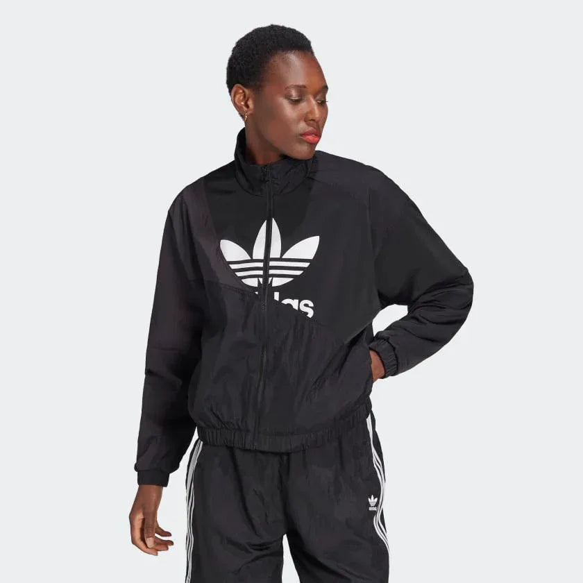 Adidas Women's Adicolor Split Trefoil Track Top HC7056 Secondary image