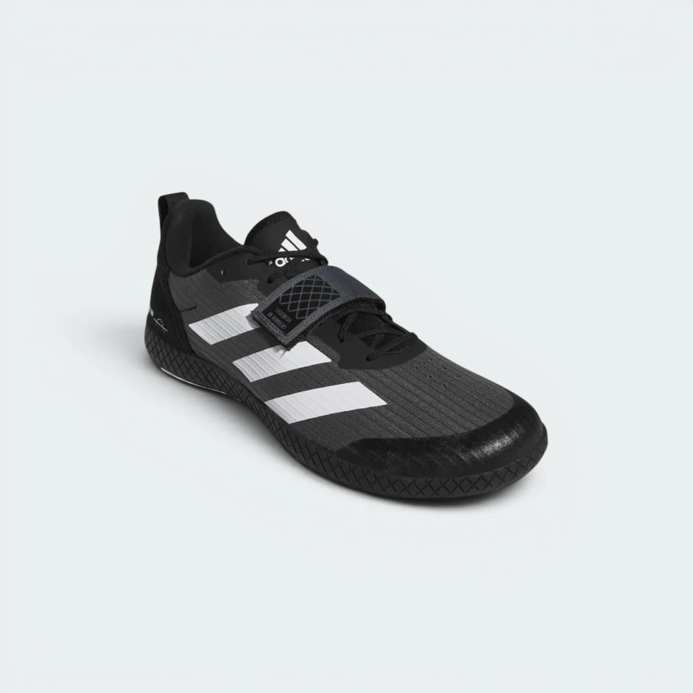 Emphasising the wide, stable footprint and the professional "Core Black" colour depth.