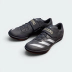 Emphasising the specialized left/right supportive contours and the professional, aggressive athletic silhouette.
