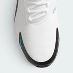 Details the premium precision of the seamless overlay bonding around the front toe bumper, demonstrating the clean, easy-to-wipe face that wards off dirt and grass stains.