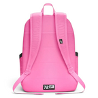 Back-facing view showing the padded rear panel and the contoured, adjustable shoulder straps.