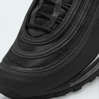 Details the premium reinforcement lines wrapping the front toe scuff guard and the precision hidden lace eyelet entrances.
