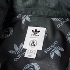 Trade Sports Adidas Originals x United Arrows & Sons jacket interior label with Kosuke Kawamura graphic lining
