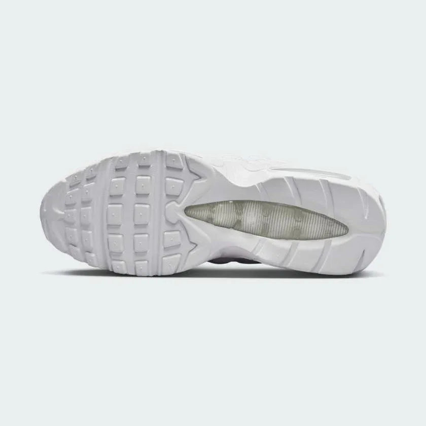 Nike Air Max 95 Essential White Running Shoes Men's CT1268 100 Secondary image