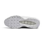 Nike Air Max 95 Essential Men's White Trainers CT1268-100 outsole with forefoot flex grooves and waffle traction pattern