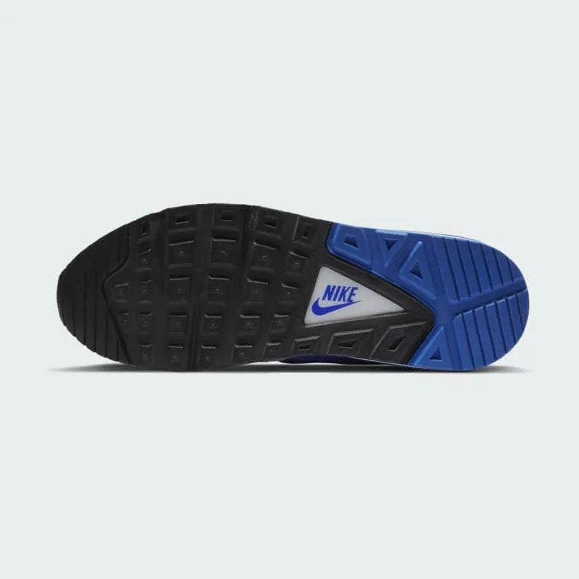 Nike Air Max Command Men's Blue Trainers CT2143-002 outsole with waffle-style traction and rubber grip zones