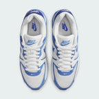 Nike Air Max Command Men's Blue Trainers CT2143-002 top view showing lace-up front, padded tongue, and layered panel construction