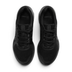 Focuses on the locked-in midfoot webbing track, displaying the perfect symmetry of the classic tongue layout and the breathable open mesh guarding the front toe box.