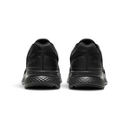 Focuses on the contoured shape of the cushioned rear collar, highlighting the robust structural padding built to cradle the heel with elite comfort.